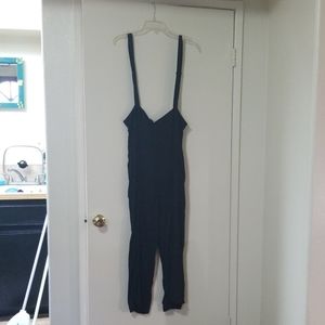 Black Slacks with Suspenders